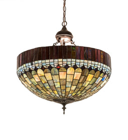 22"W Tiffany Candice Inverted Pendant