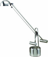 25"H Halotech LED Desk Lamp Polished Steel