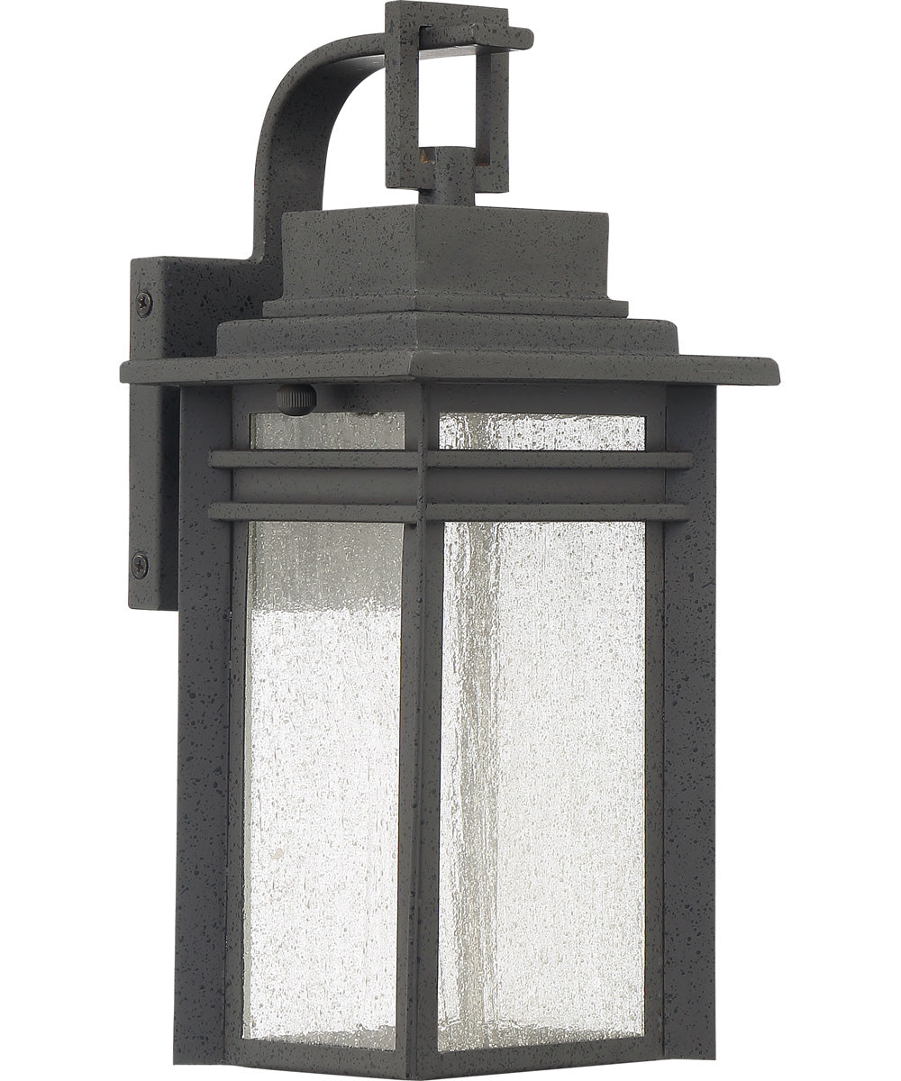 Beacon Small Outdoor Wall Light Stone Black