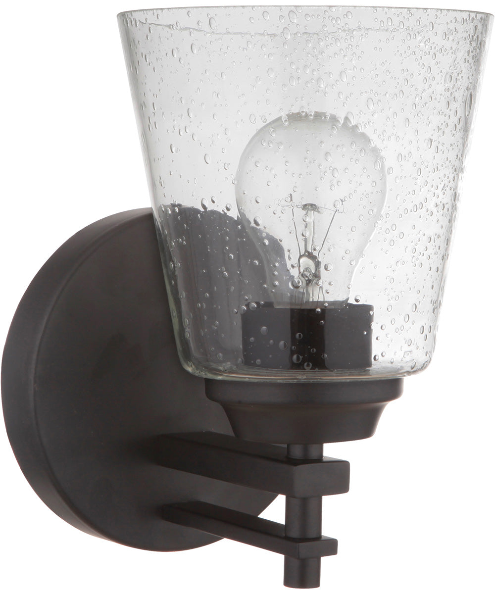 Drake 1-Light Wall Sconce Flat Black