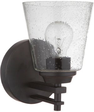 Drake 1-Light Wall Sconce Flat Black