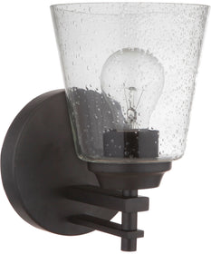 Drake 1-Light Wall Sconce Flat Black