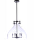 Chardonnay 5-Light Pendant Flat Black