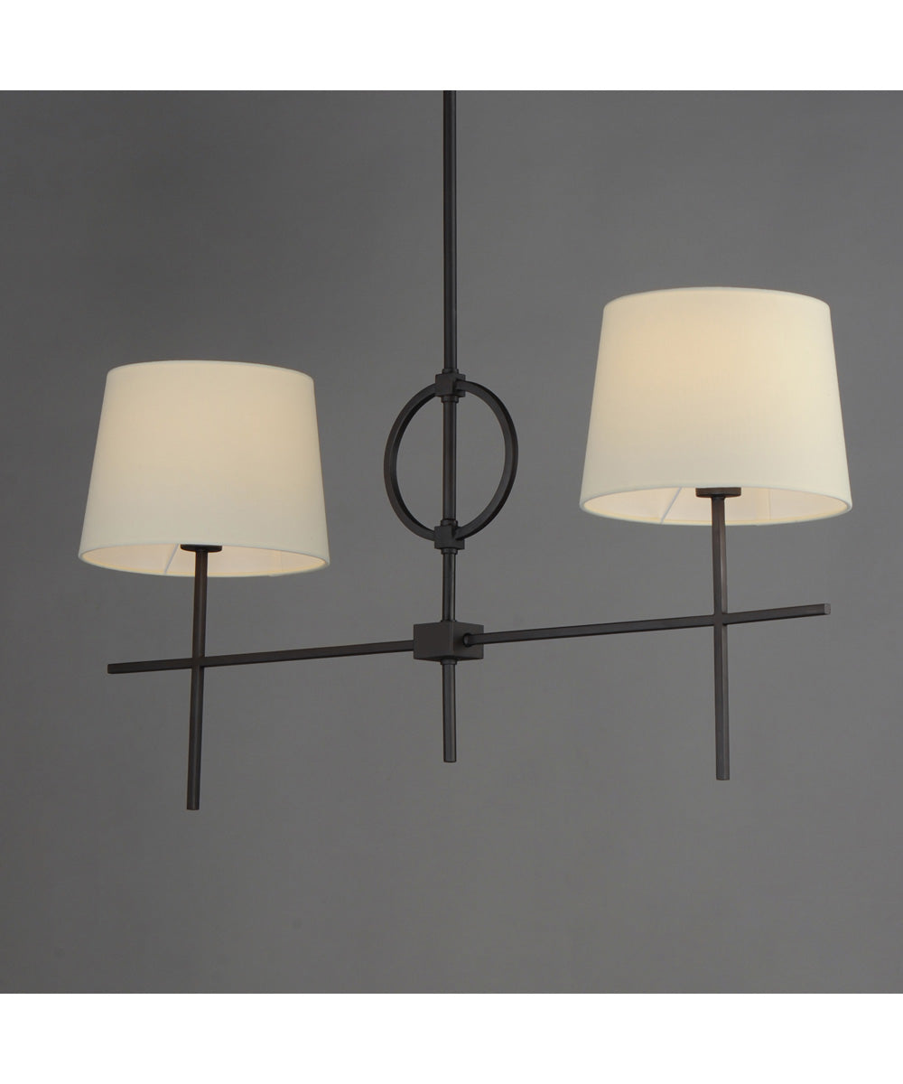 Paoli 2-Light Pendant Charcoal Bronze