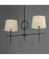 Paoli 2-Light Pendant Charcoal Bronze