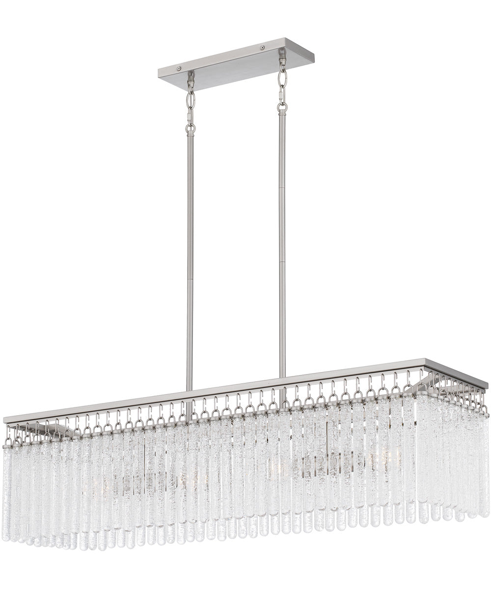 Camilla Medium 4-light Island Light Brushed Nickel