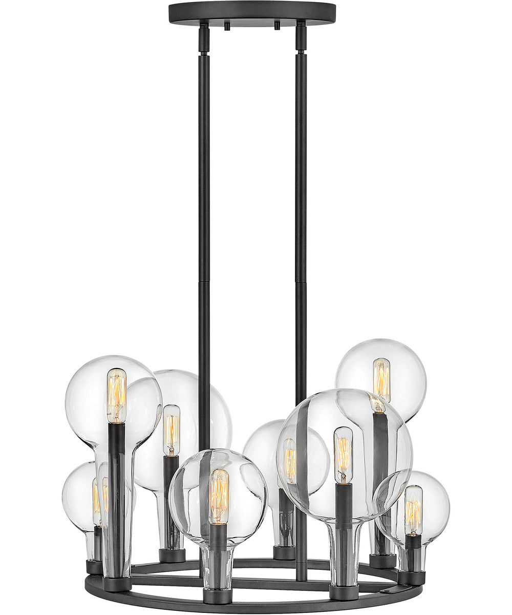 Alchemy 8-Light Medium Single Tier in Black