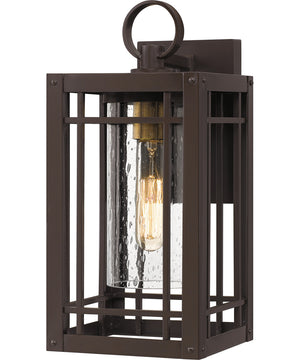 Pelham Small 1-light Outdoor Wall Light  Coastal Armour Aluminum Western Bronze