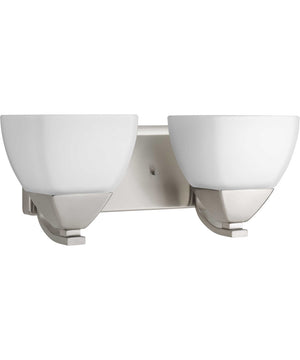 Appeal 2-Light Bath & Vanity Brushed Nickel