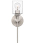 Aria Small 1-light Wall Sconce Brushed Nickel