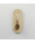 Armory 1-Light Wall Sconce Natural Aged Brass