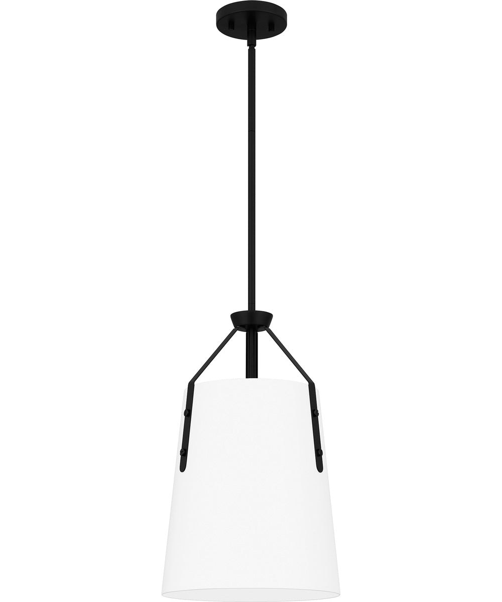 Quoizel Piccolo Pendant 1-light Mini Pendant Matte Black