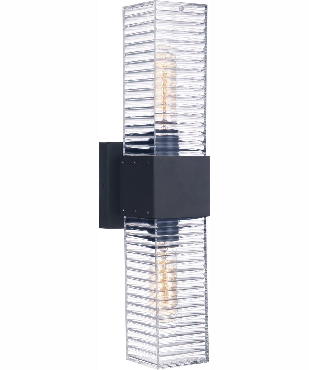 Ridge 2-Light Wall Sconce Midnight