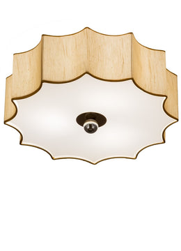 22"W Arevik Flushmount