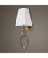 Brambleton 1 Light Brass Sconce