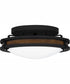 Quoizel Flush Mount Medium 3-light Flush Mount Natural Iron