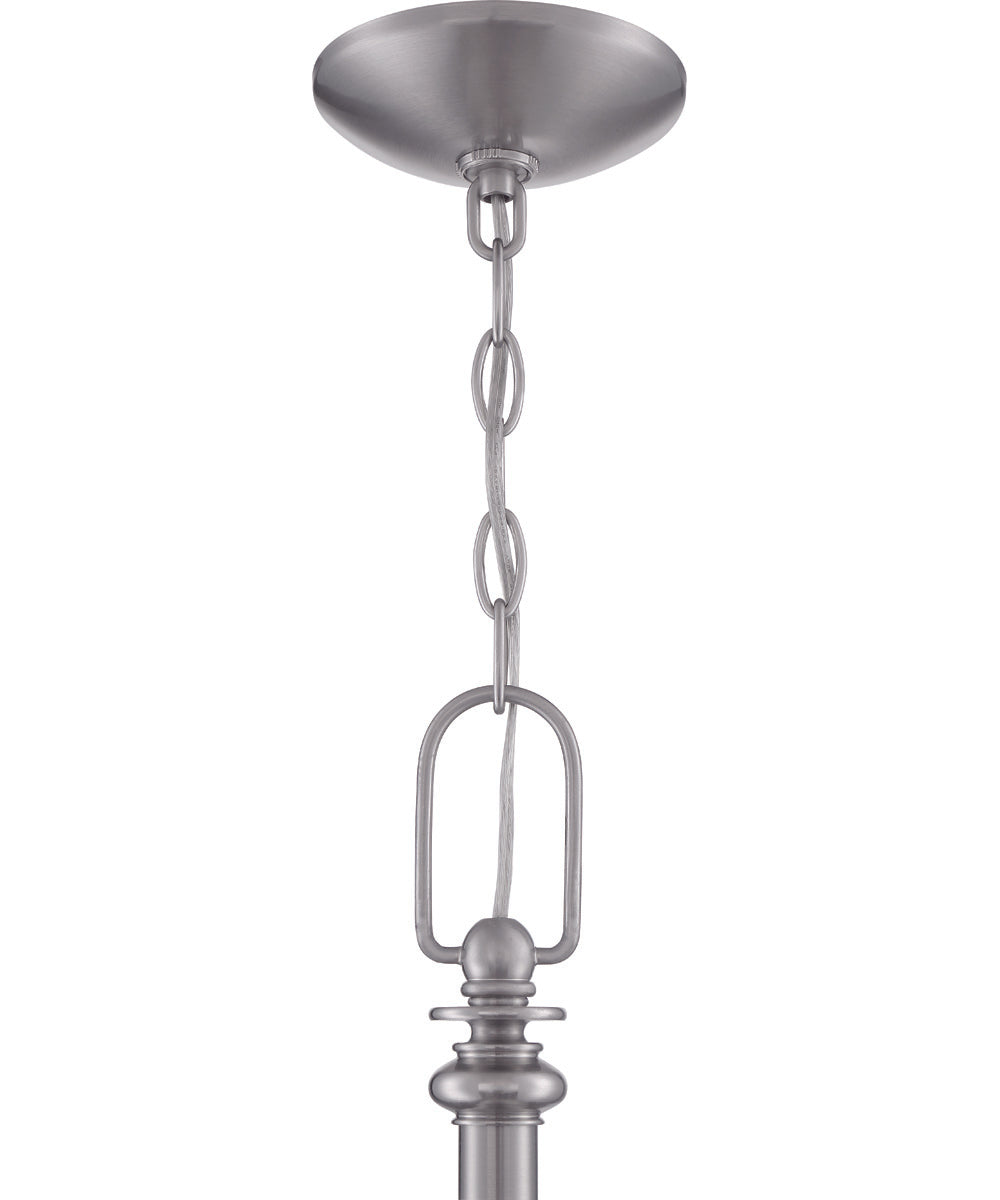 Dardyn 5-Light Chandelier Brushed Polished Nickel