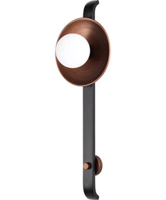 Colby 1-Light Vanity & Wall Matte Black