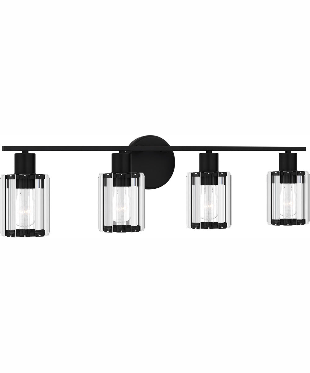 Isla Extra Large 4-light Bath Light Matte Black