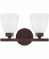 Jameson 2-Light Vanity Bronze