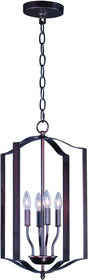 15"W Provident 4-Light Chandelier Oil Rubbed Bronze