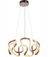 Pulse 1-Light Pendant Champagne Brass