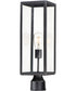 20"H Catalina 1-Light Outdoor Pole/Post Lantern Dark Bronze