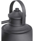Weldon 1-Light Large Wall Lantern Textured Black