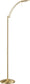 51"H Dessau LED Floor Lamp   Brass-Matte