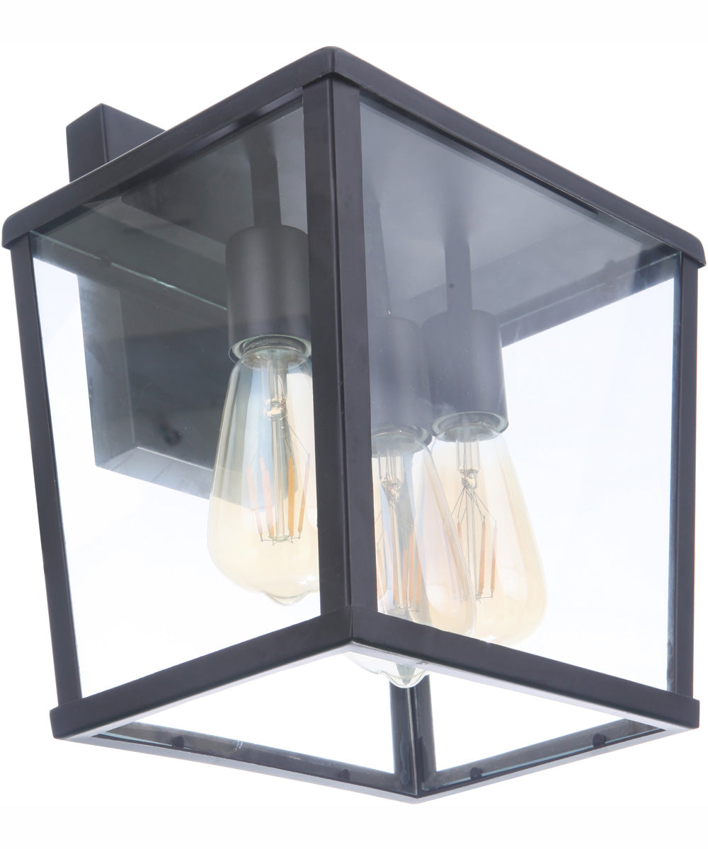 Olsen 3-Light Outdoor Wall Lantern Midnight