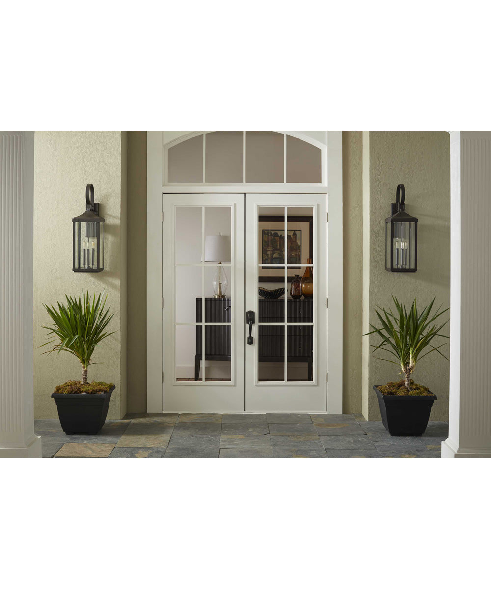 Gibbes Street 3-Light Large Wall-Lantern Antique Bronze