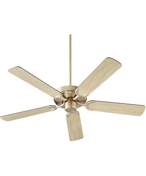 52" Virtue Ceiling Fan Aged Brass
