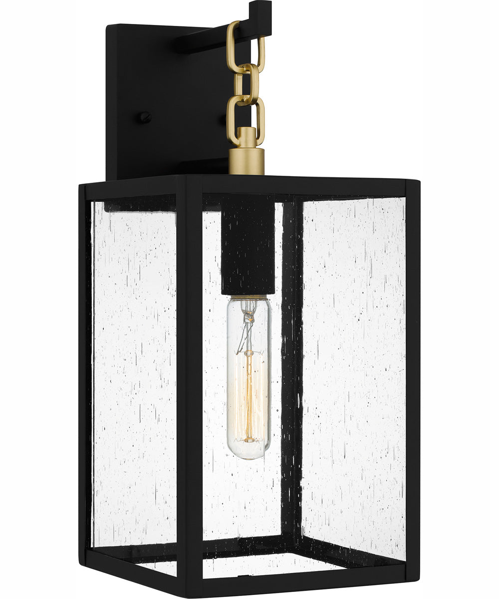 Anchorage Large 1-light Outdoor Wall Light  Coastal Armour Steel Matte Black