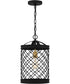 Calais Small 1-light Mini Pendant Earth Black