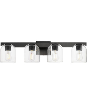 Scoop 4-Light Bath Vanity Black