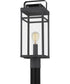 Keaton Large 1-light Outdoor Post Light  Coastal Armour Aluminum Mottled Black
