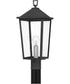 Stoneleigh Large 1-light Outdoor Post Light  Coastal Armour Aluminum Mottled Black