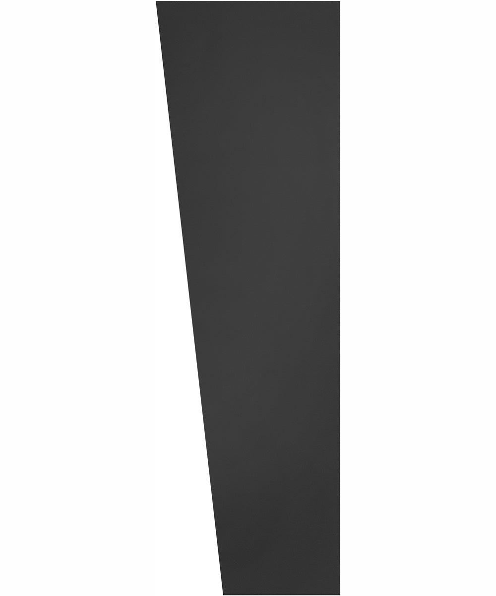 Cruz Coastal Elements  2-Light Large Wall Mount Lantern in Black