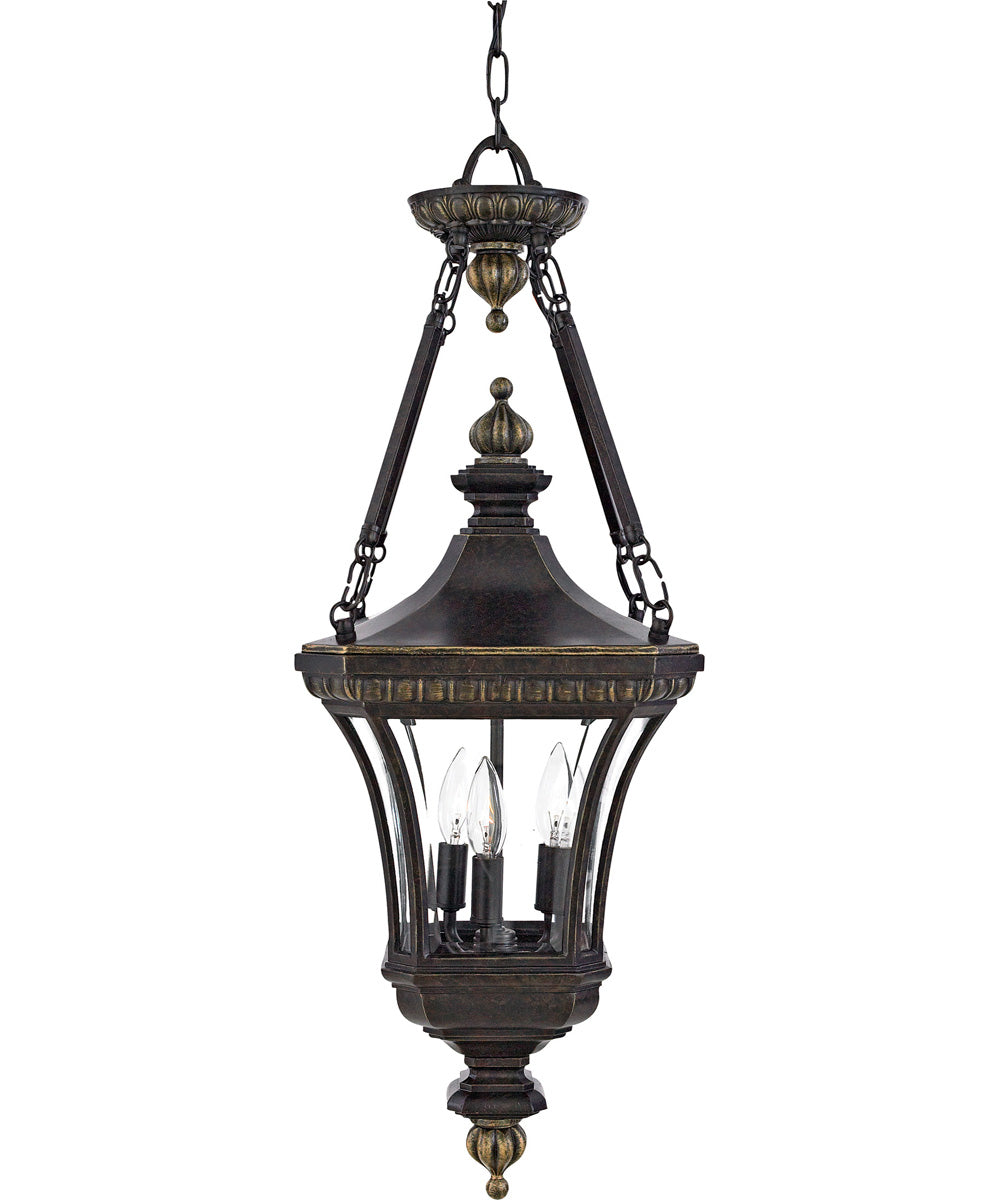 Devon Large 3-light Outdoor Pendant Light Imperial Bronze