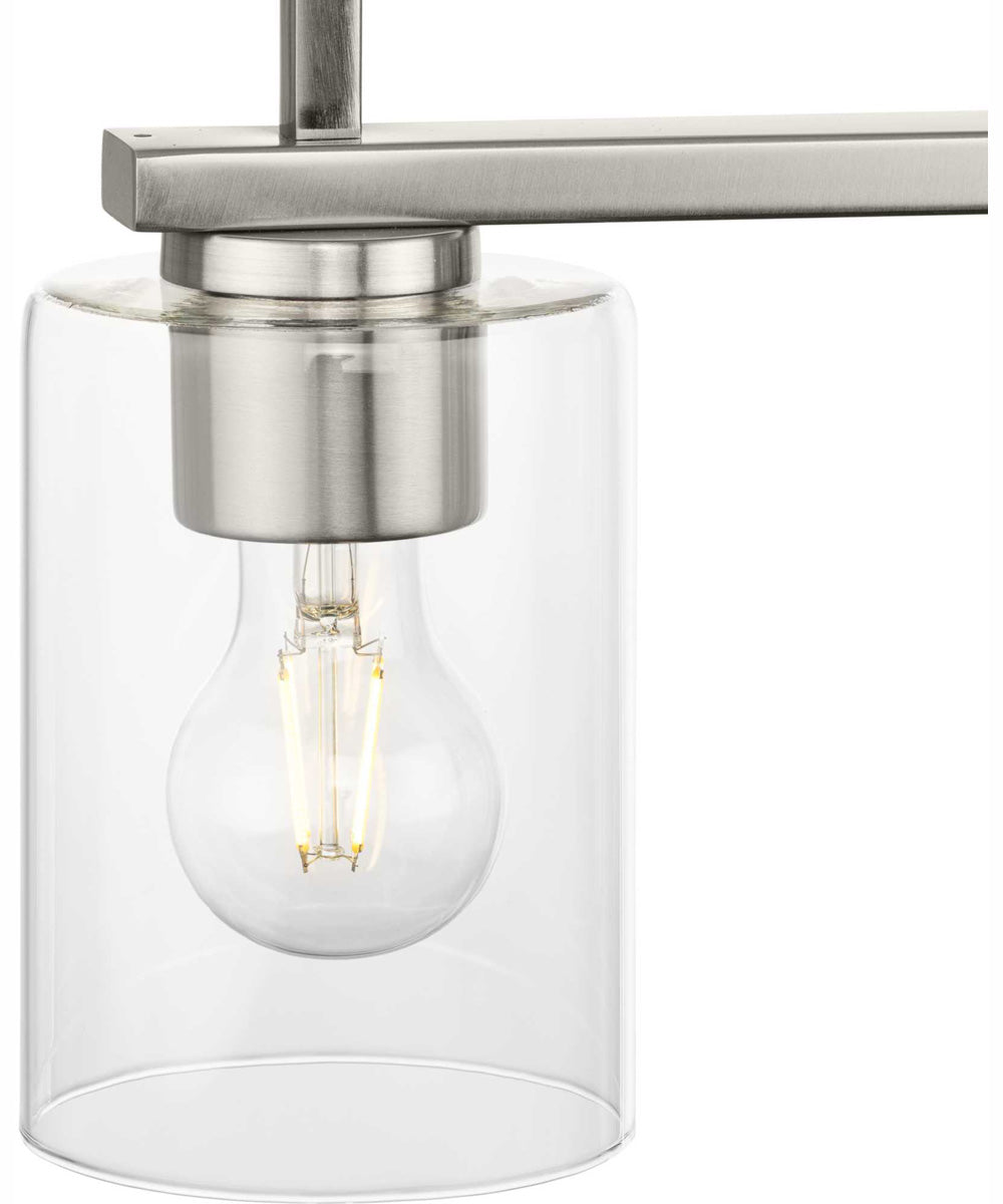 Goodwin 4-Light Modern Farmhouse Island Light Brushed Nickel