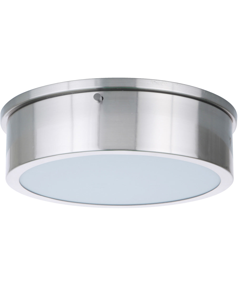 Fenn LED Flushmount Brushed Polished Nickel