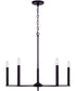 Portman 5-Light Chandelier Matte Black