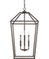 6-Light Foyer In Bronze