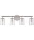 Hailie 4-Light Vanity Satin Nickel