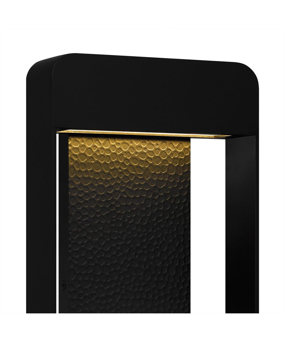 Bourdon Medium Outdoor Wall Light  Coastal Armour Aluminum Matte Black