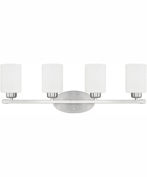 Dixon 4-Light Vanity Brushed Nickel