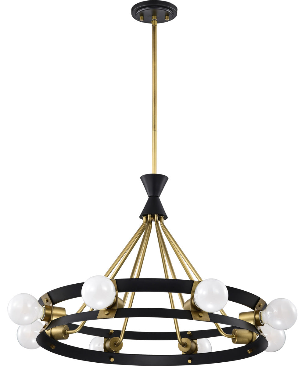 Marsden 8-Light Chandelier Matte Black