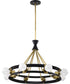 Marsden 8-Light Chandelier Matte Black
