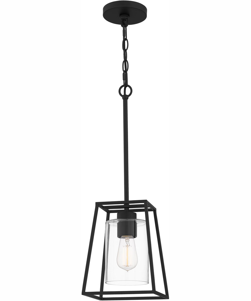 Prescott Small 1-light Mini Pendant Matte Black