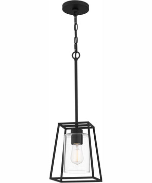 Prescott Small 1-light Mini Pendant Matte Black